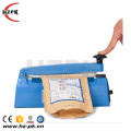 PSF-300 china small mini hand popcorn food aluminum foil plastic bags pouch heat hot sealer sealing machine with plastic body